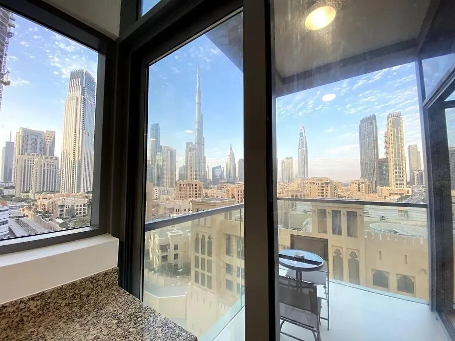 דובאי Lux Bnb Bellevue Tower Burj Khalifa Views