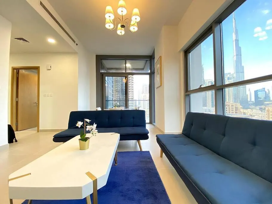 דובאי Lux Bnb Bellevue Tower Burj Khalifa Views 0*,  איחוד האמירויות הערביות