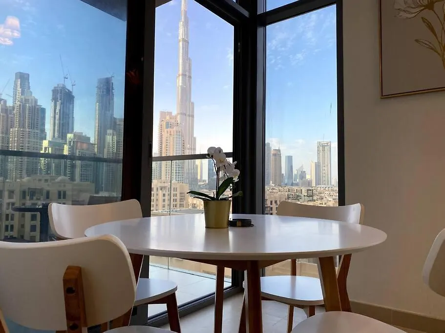 Lux Bnb Bellevue Tower Burj Khalifa Views Dubai Apartment